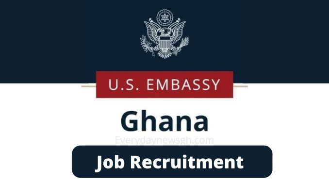 US Embassy Ghana Recruitment 2023/2024 Recruitment Portal | gh.usembassy.gov/embassy/jobs