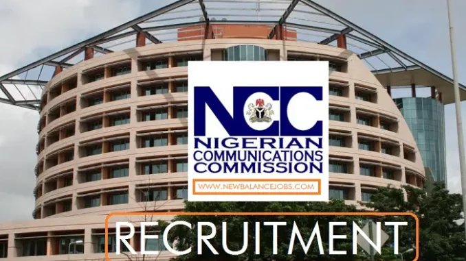 NCC Recruitment 2023/2024 Application Portal Registration Form | www.ncc.gov.ng