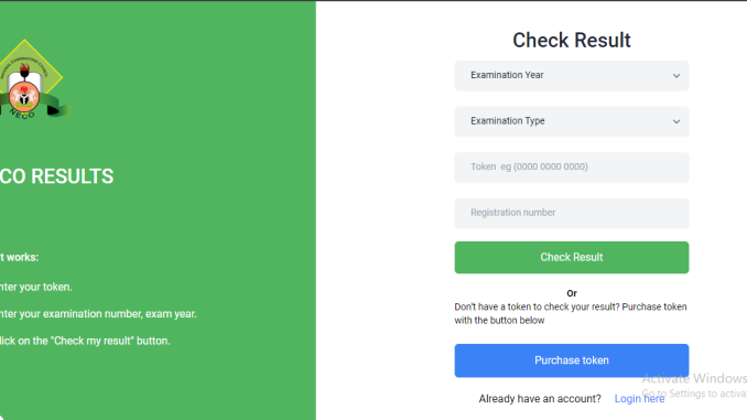 NECO Result Checker | www.result.neco.gov.ng | NECO Result Portal