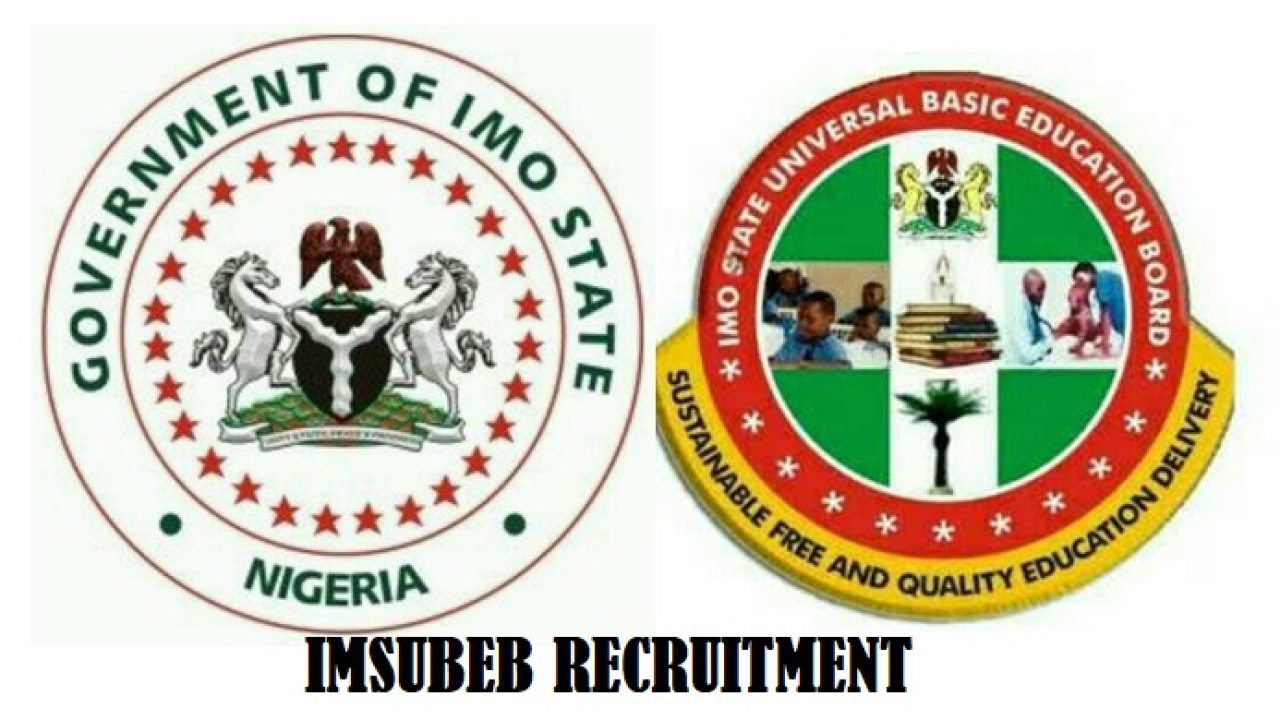 Imo State IMSUBEB Recruitment 2023/2024 Application Form Portal