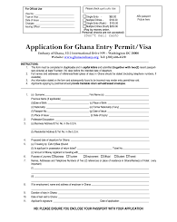 Ghana Visa Requirements -Business Visa Application Requirements for a Ghana Visa