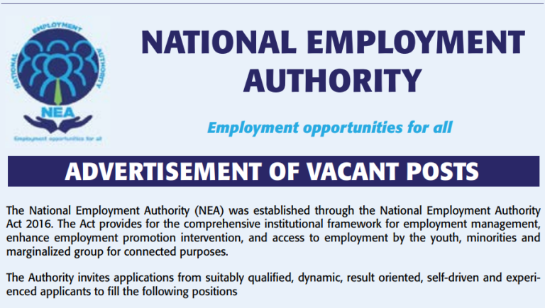 NEA Recruitment 2024/2025 Application Form Portal | www.neaims.go.ke