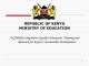 Ministry of Education Recruitment 2024/2025 Application Portal | www.education.go.ke